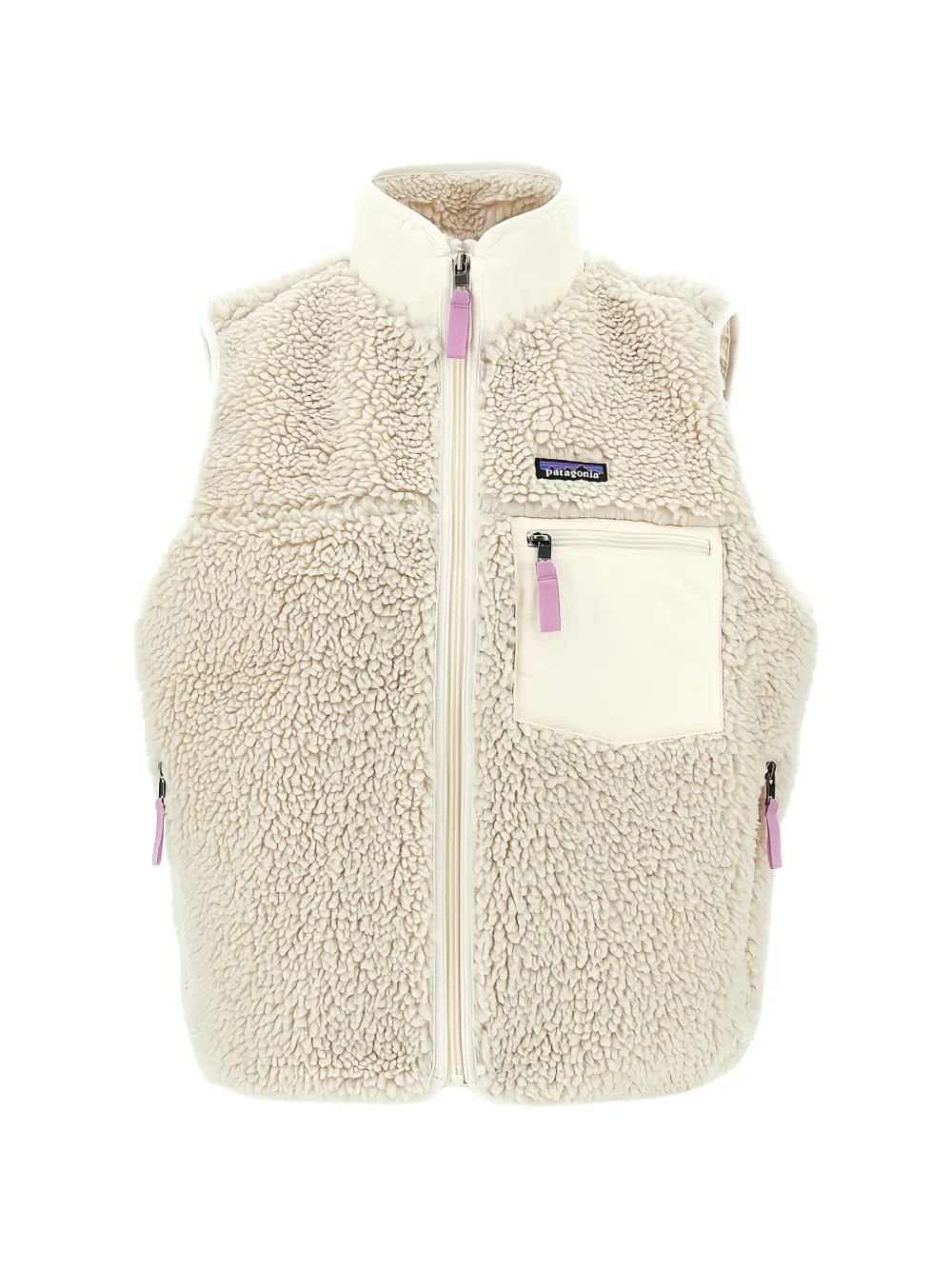 Patagonia Zip Gilet In Neutral