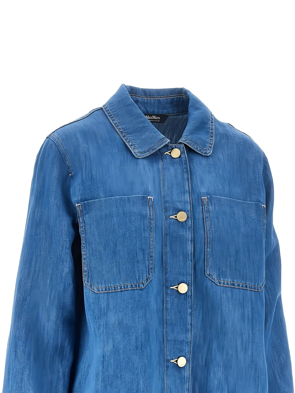  's Max Mara Denim Shirt - Blue 
