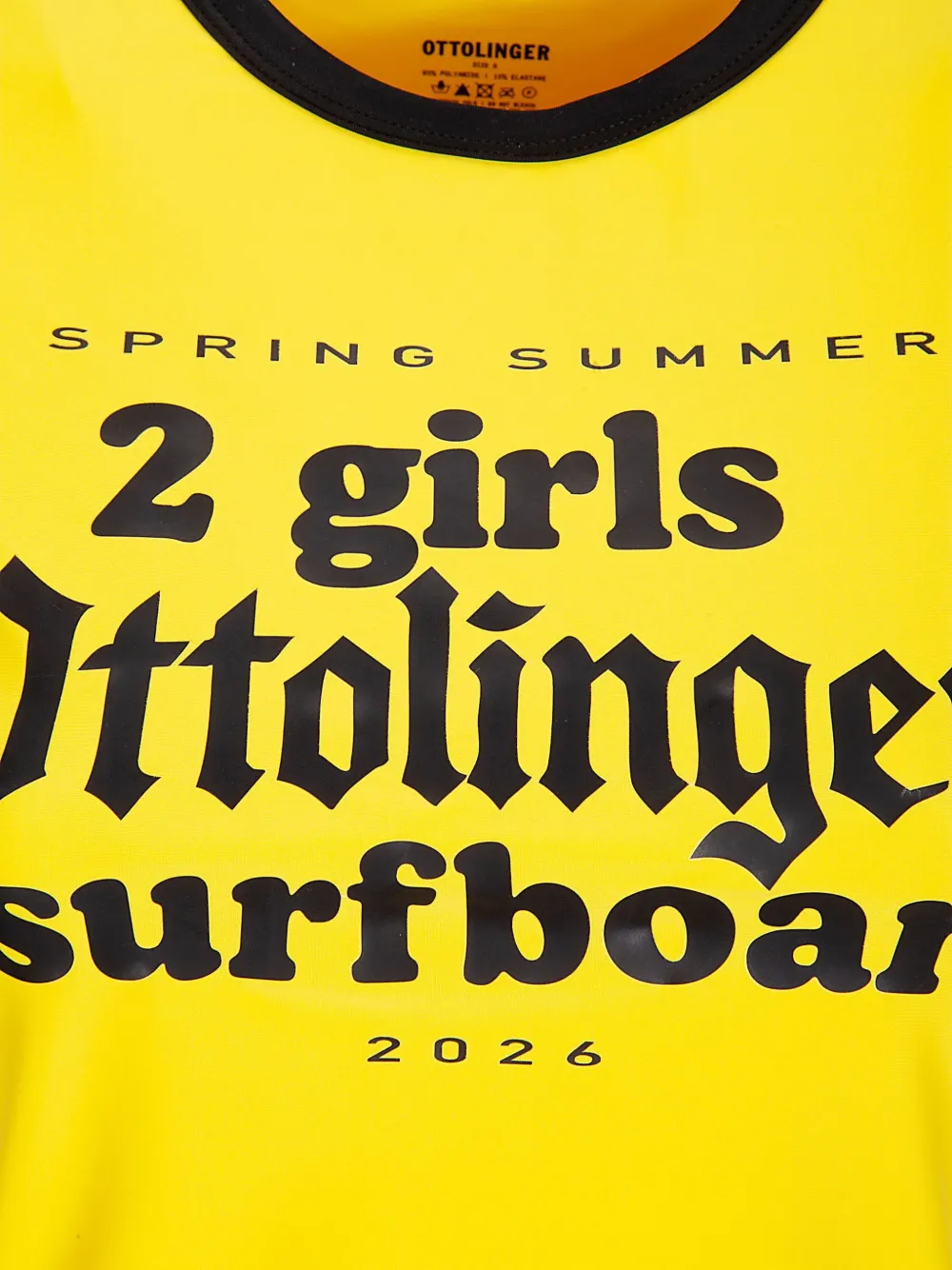 Ottolinger Printed T-shirt - Yellow 