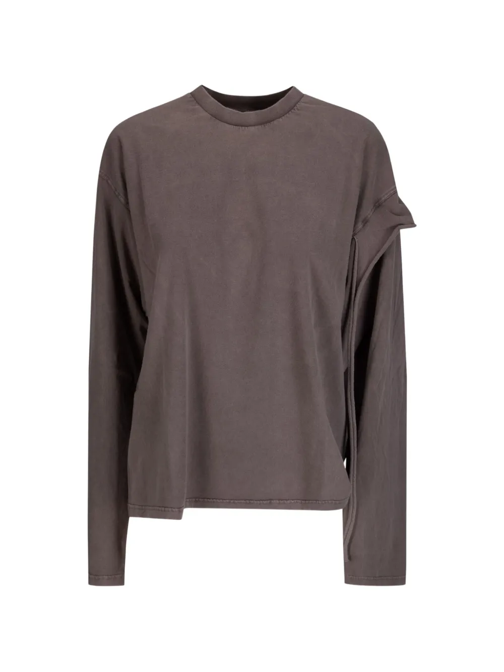 Ottolinger reconstructed long-sleeve T-shirt - Marrone