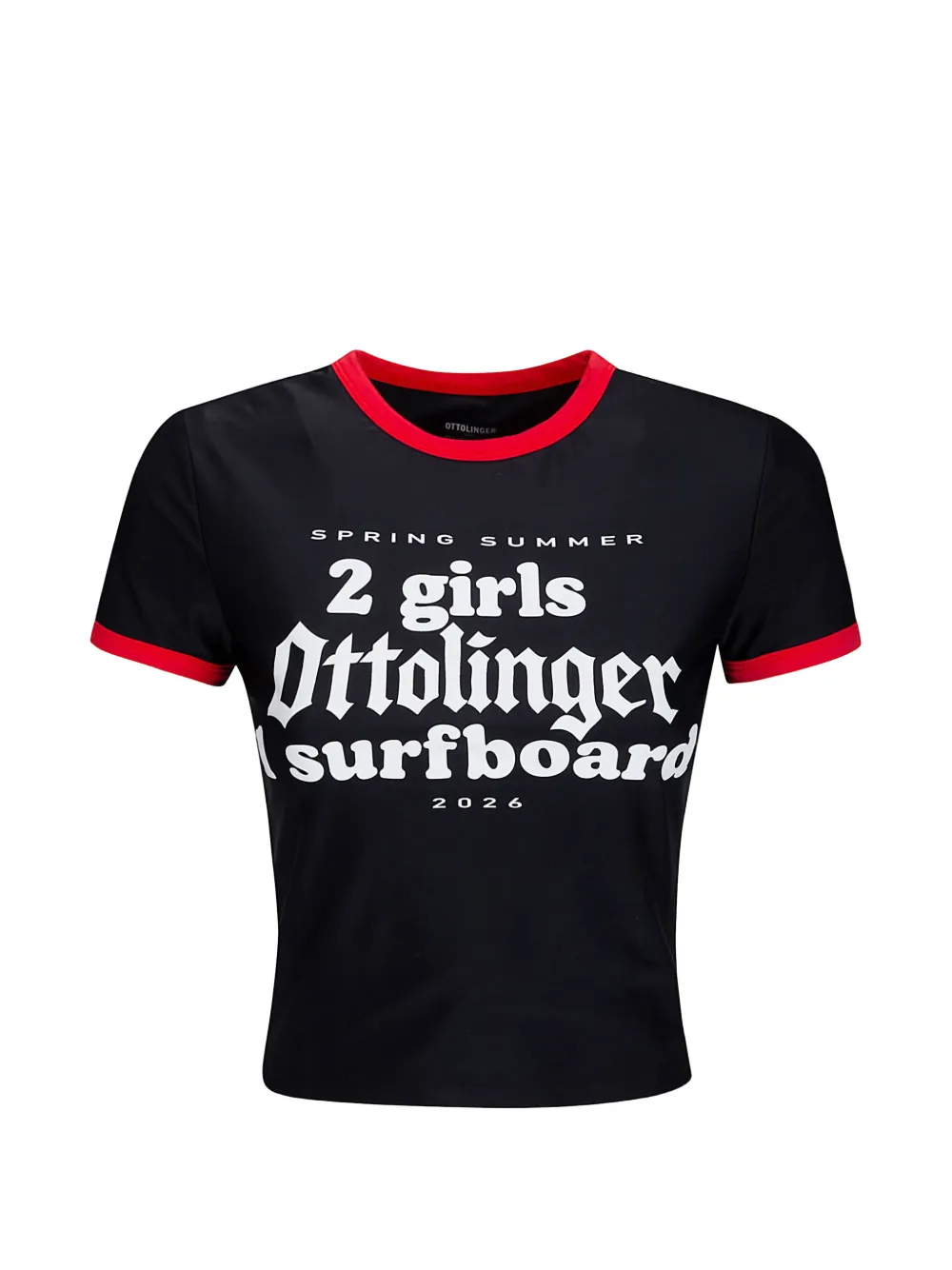 Ottolinger printed T-shirt - Nero