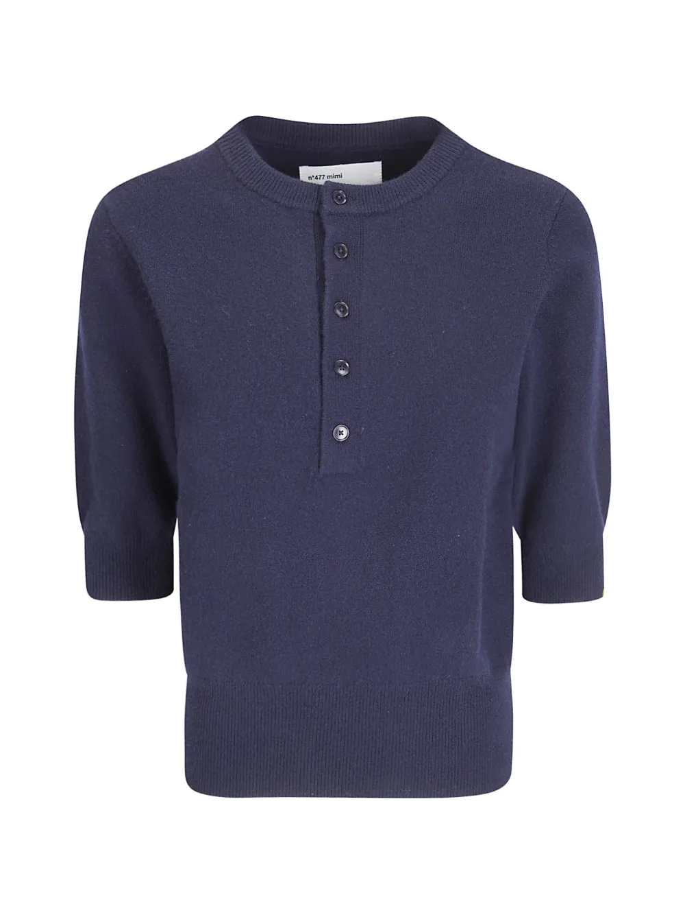 extreme cashmere Nº477 Mimi top - Blu