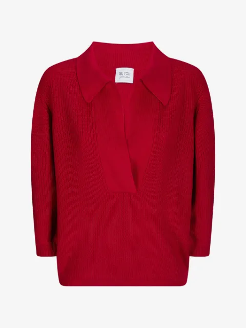 be you collared sweater