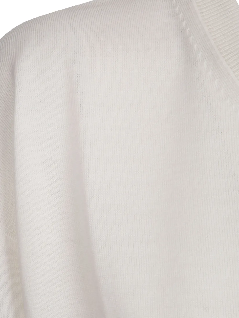  Sofie D'hoore Short-sleeve V-neck Top - Neutrals 