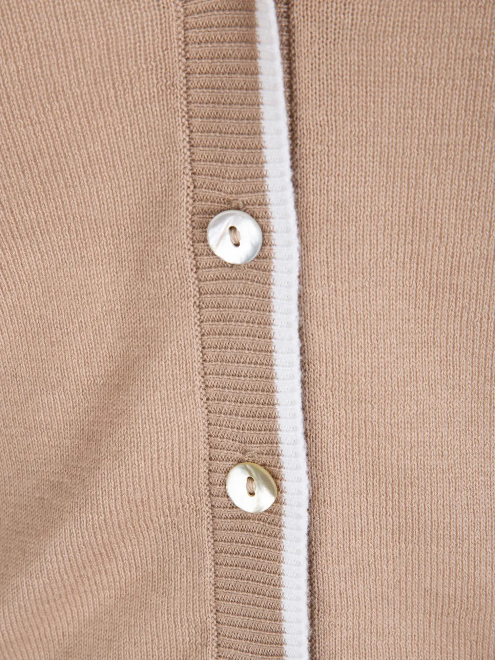  Be You Button V-neck Cardigan - Neutrals 