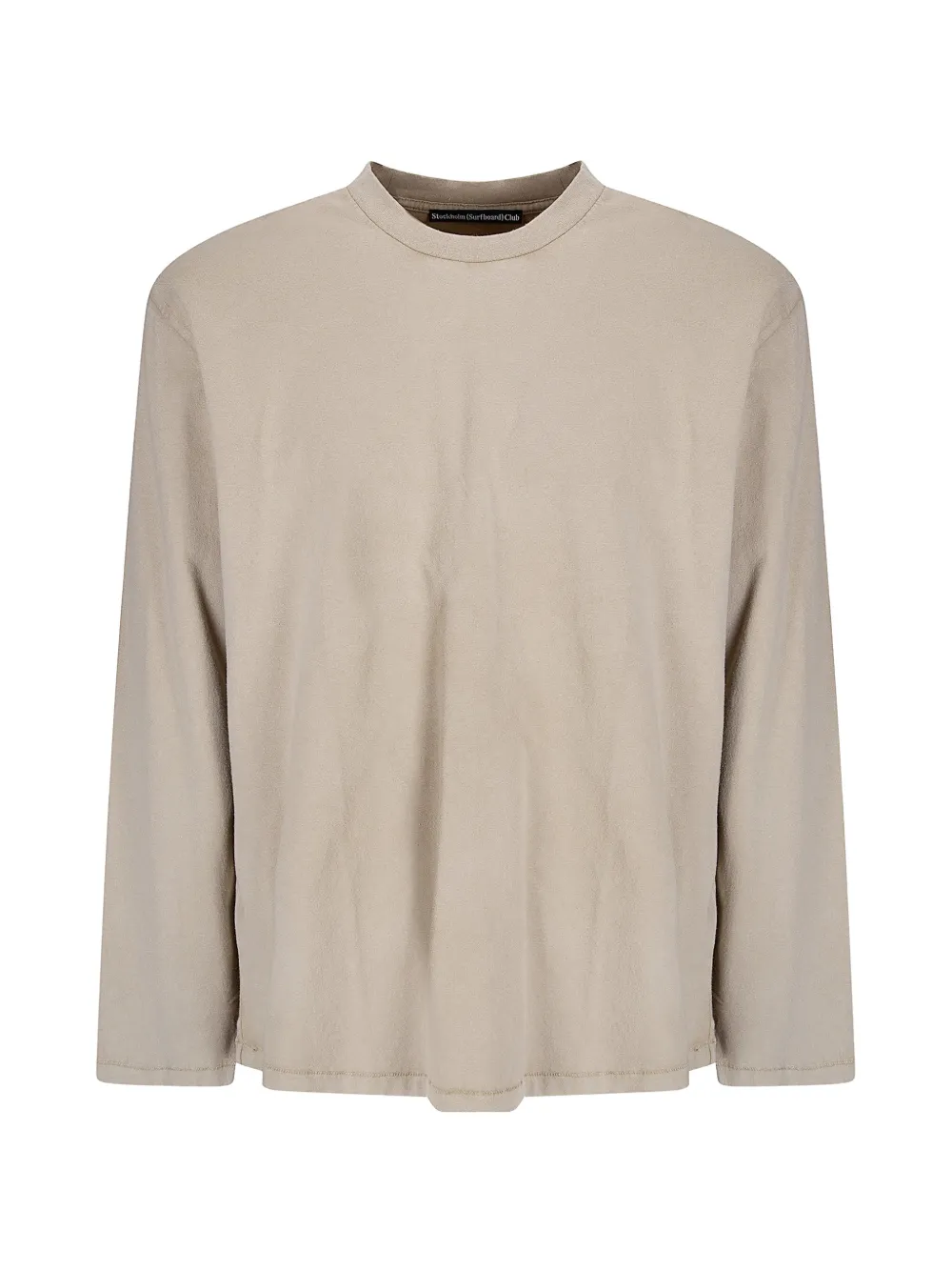 Stockholm Surfboard Club long-sleeve T-shirt - Toni neutri