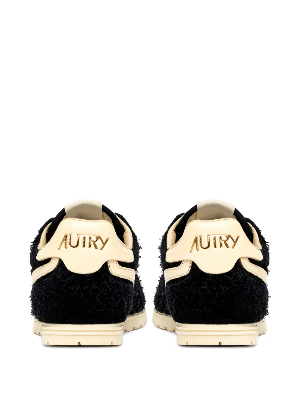 Autry Windspin low suede sneakers Zwart