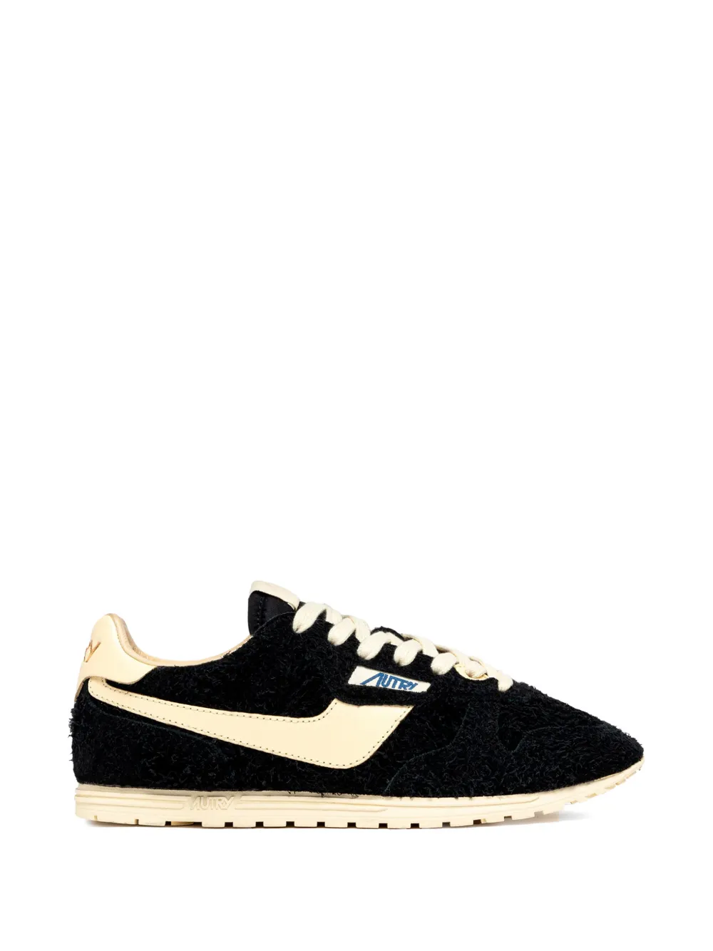 Autry Windspin low suede sneakers Zwart