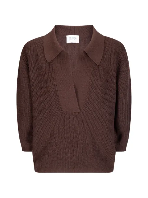 be you collared sweater