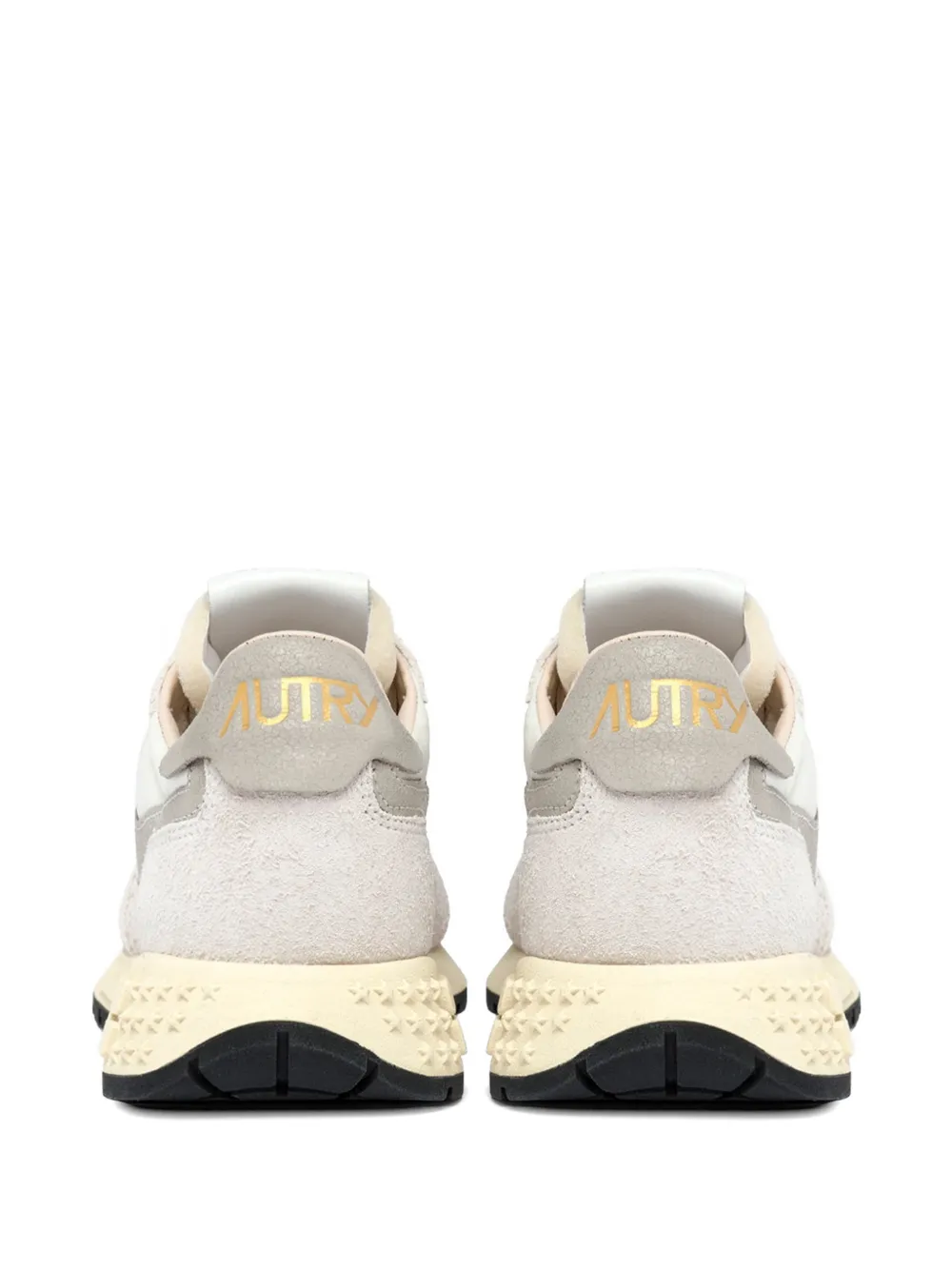 Autry Reelwind suede leather sneakers Beige