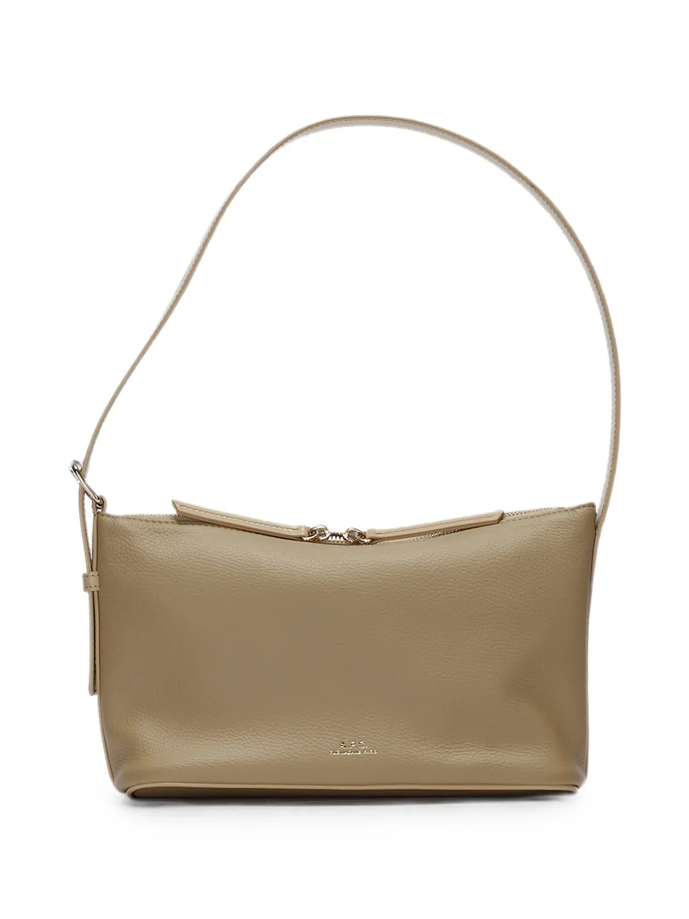A.P.C. Vera leather shoulder bag - Toni neutri