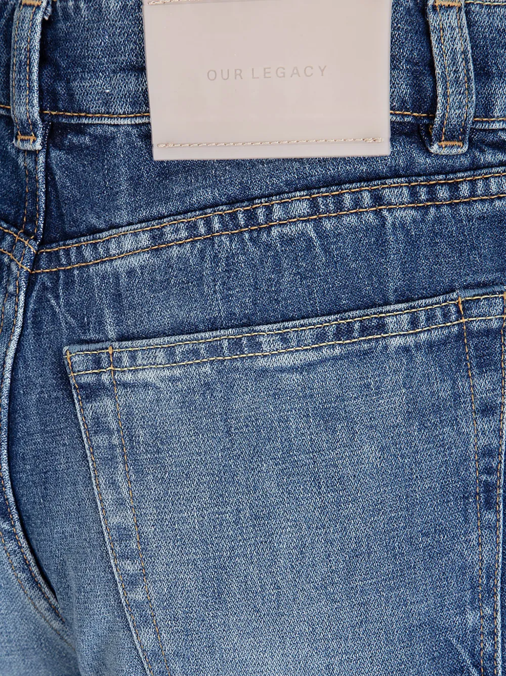 OUR LEGACY Wata Cut jeans Blauw