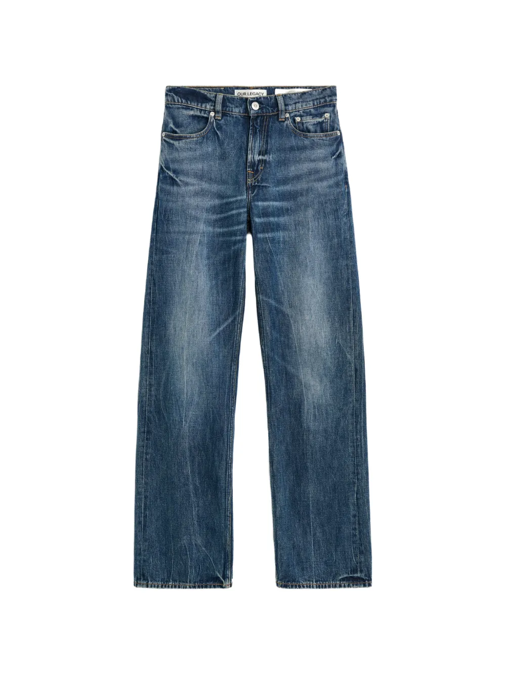 OUR LEGACY Wata Cut jeans - Blu