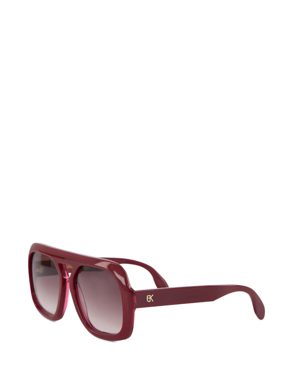  Emmanuelle Khanh Ssquare-frame Sunglasses - Red 