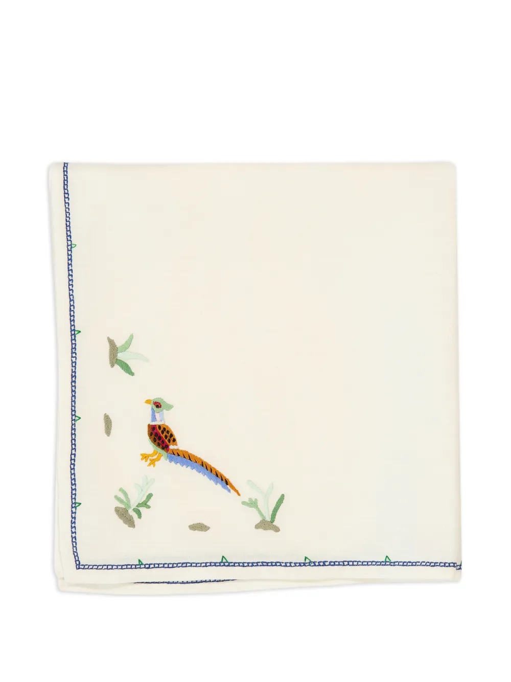 HOUSE OF CAPRICORN Santa Cruz Serviette mit Stickerei - Nude
