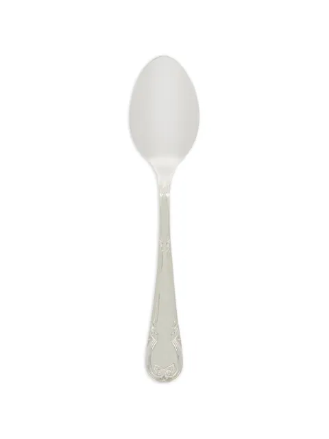 HOUSE OF CAPRICORN Corte real silver-tone stainless-steel dessert spoon