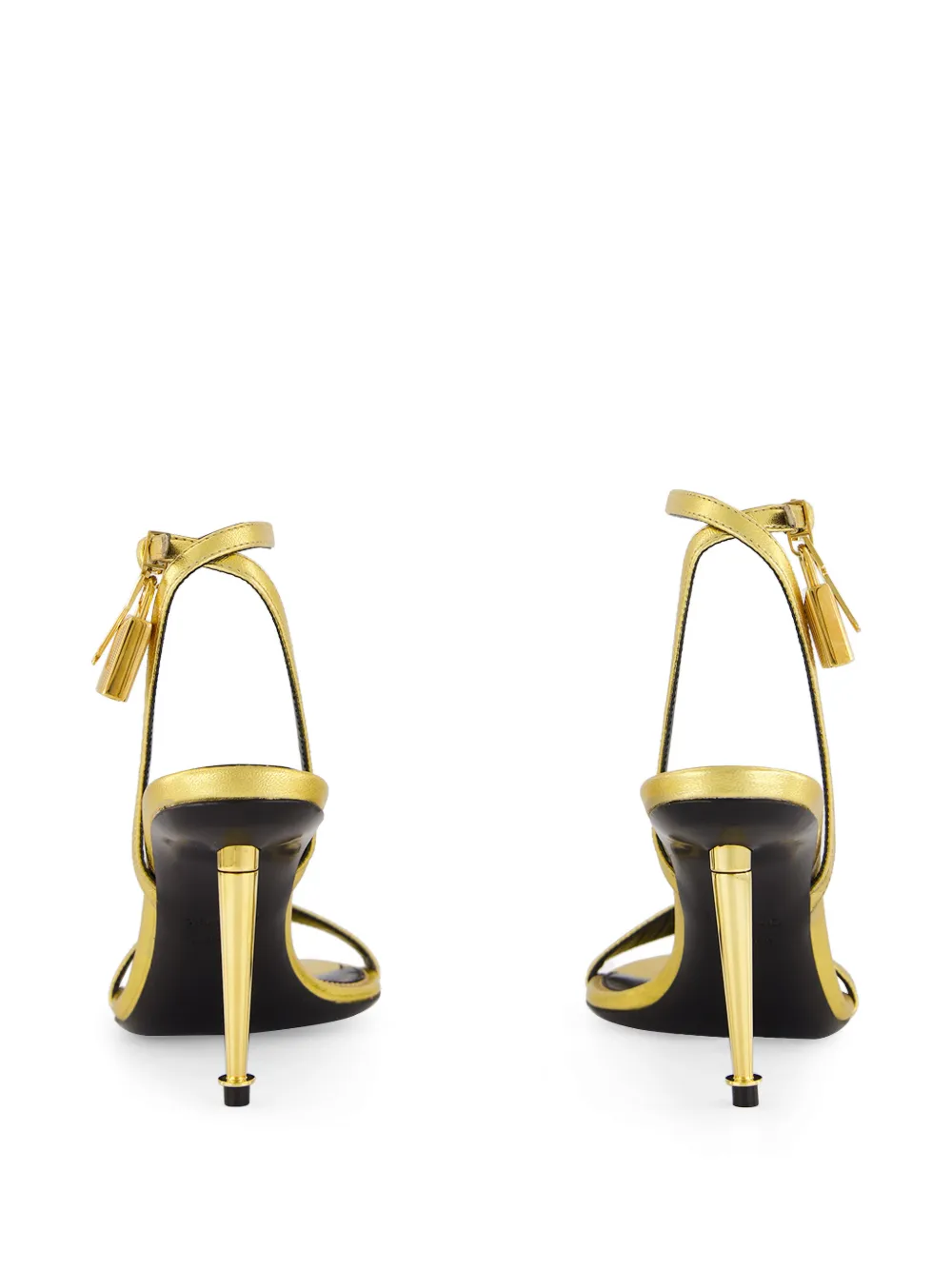 TOM FORD padlock pumps Goud
