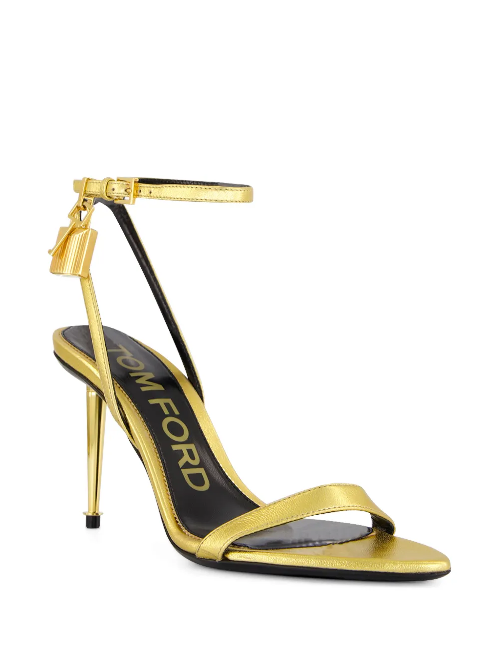 TOM FORD padlock pumps Goud