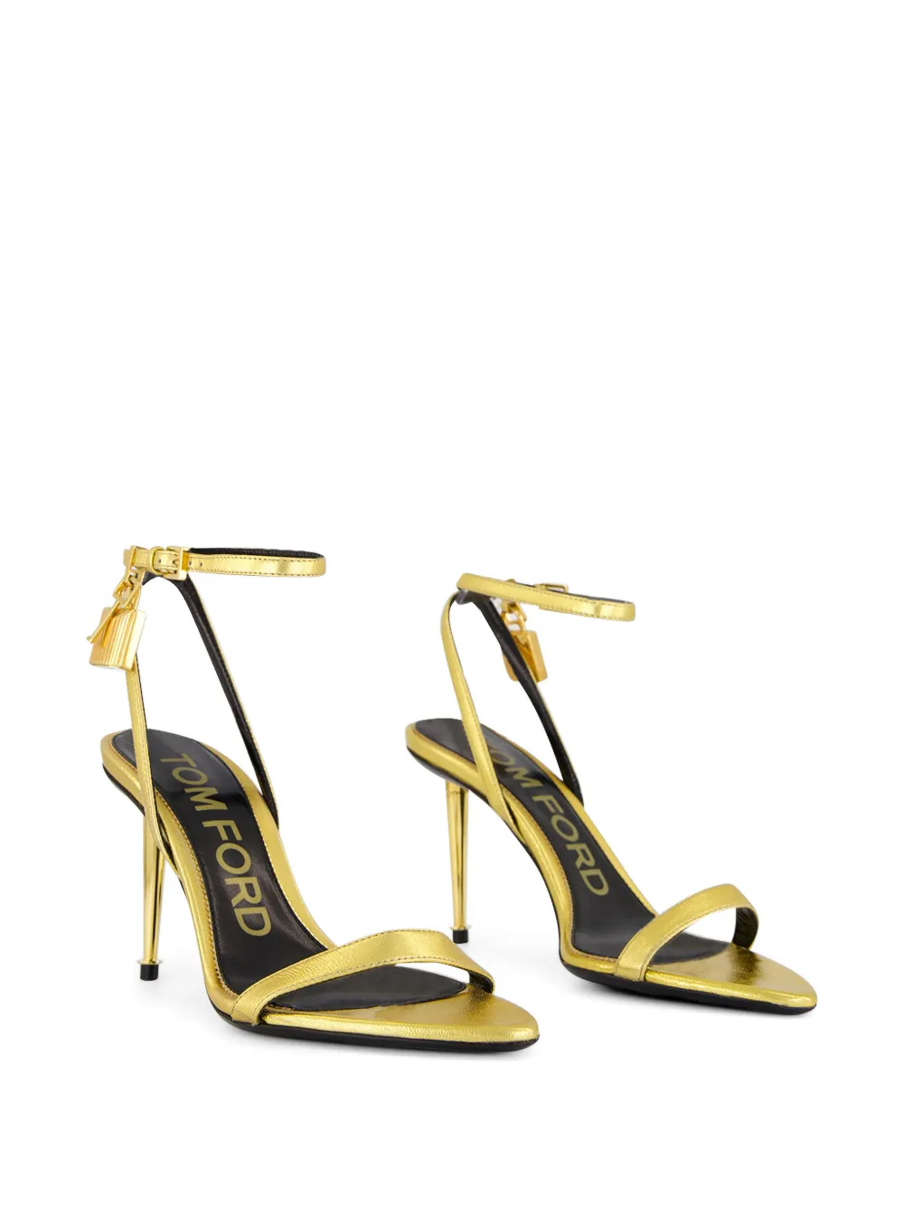 TOM FORD padlock pumps Goud