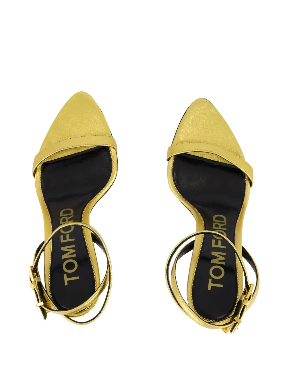 TOM FORD padlock pumps Goud