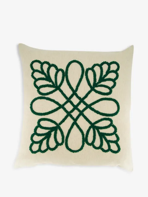 HOUSE OF CAPRICORN handmade embroidery linen cushion