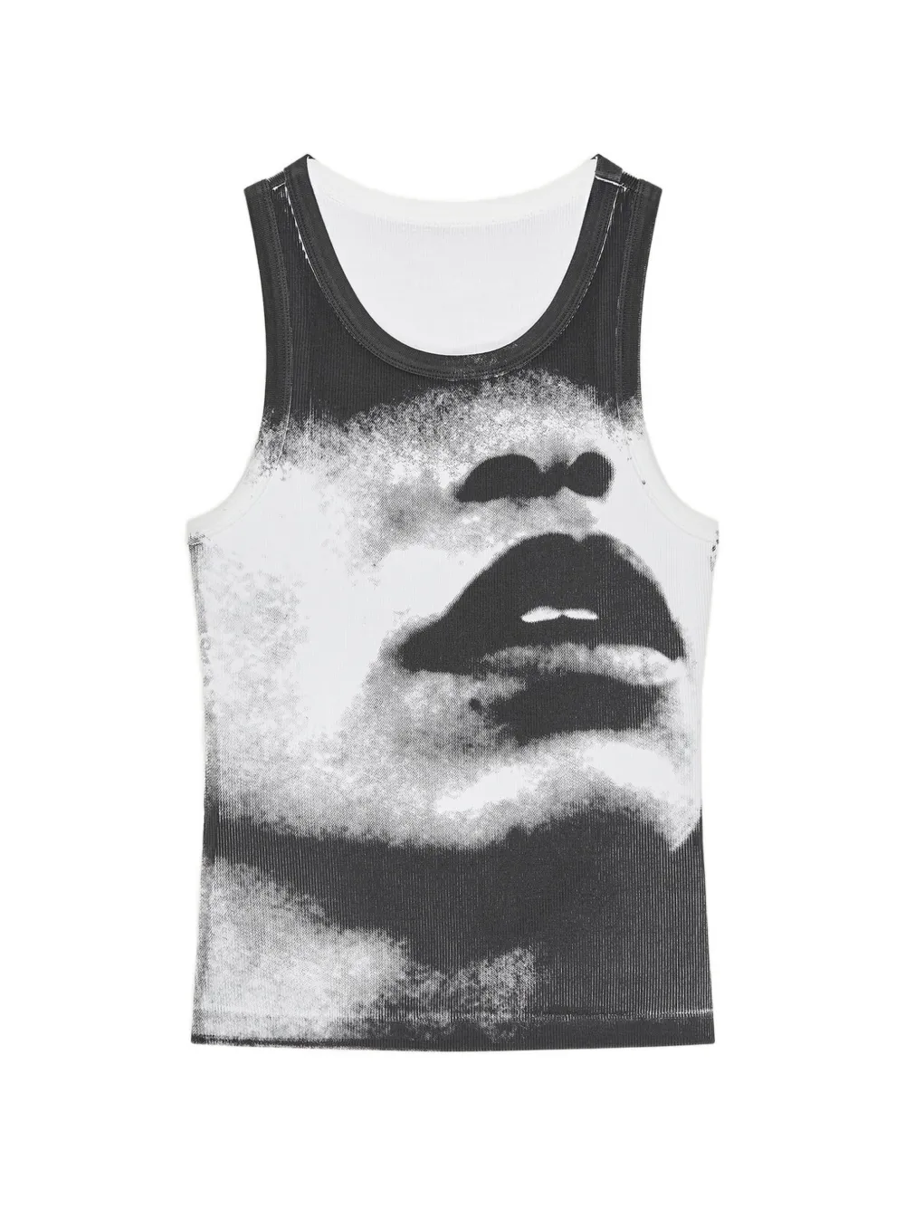 Givenchy Katoenen slim-fit tanktop met Portrait-print Zwart