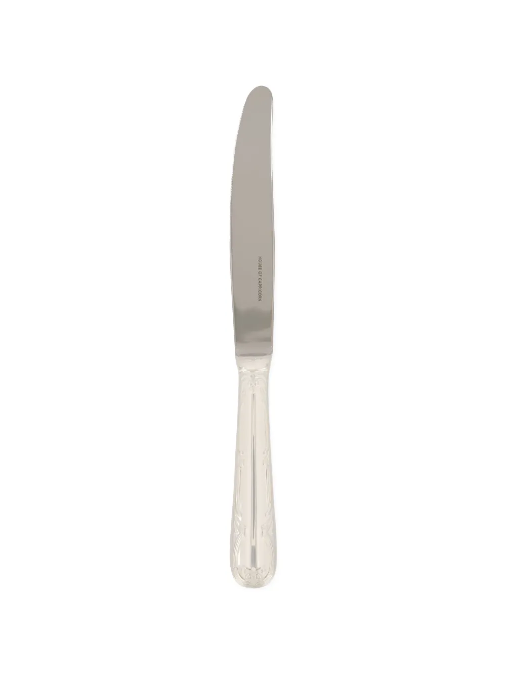 HOUSE OF CAPRICORN silver corte real dessert knife - Nude