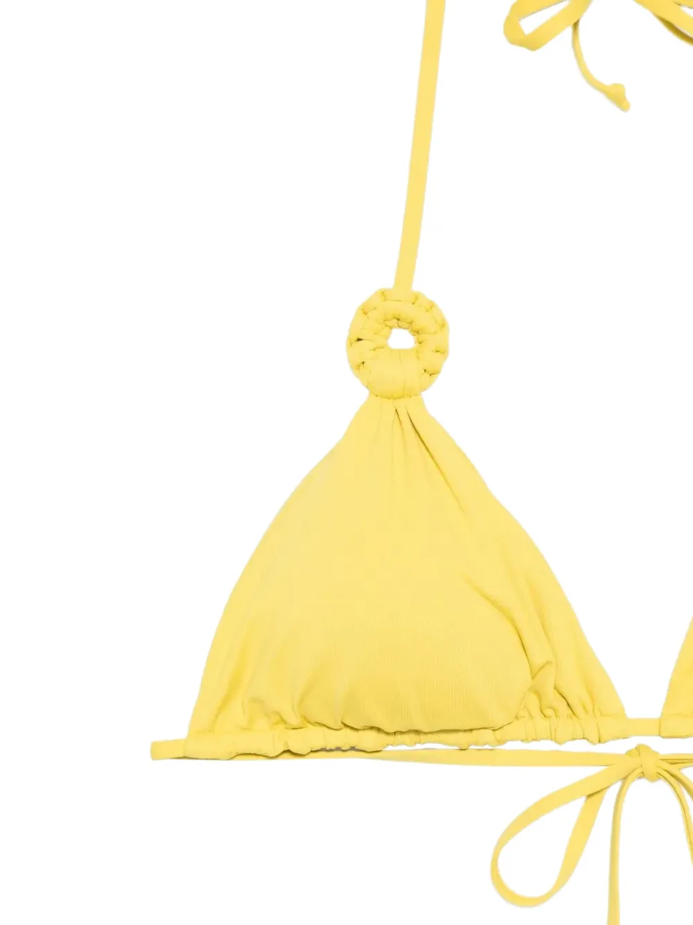  Fisico Ring-detail Bikini - Yellow 