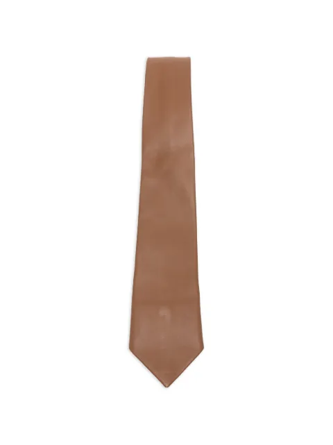 Sunflower leather tie
