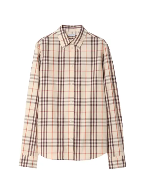 Burberry chemise à boutonnière sur le devant