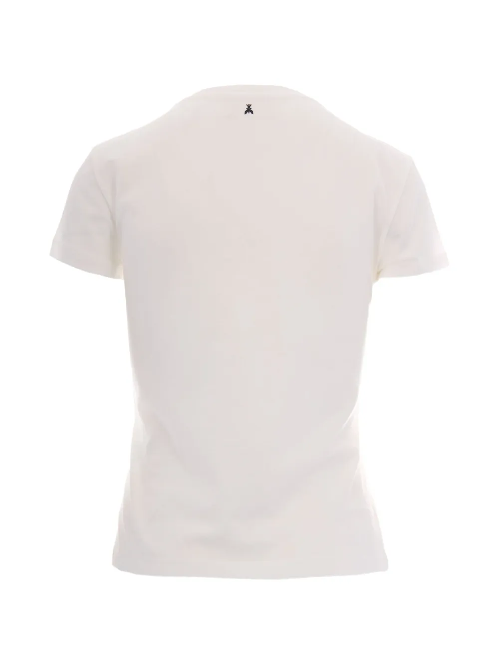 Patrizia Pepe T-shirt met tekst Wit
