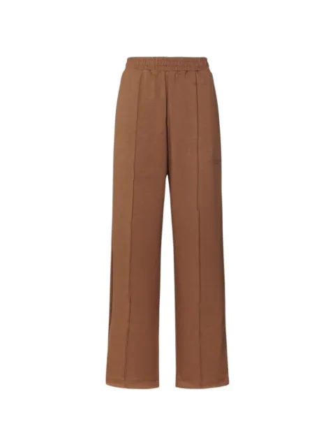 HINNOMINATE pintuck elasticated-waist trousers