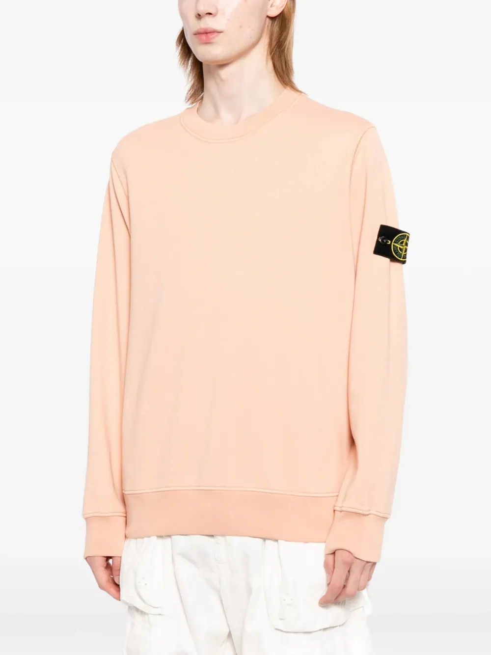 Stone Island Sweater met ronde hals Roze