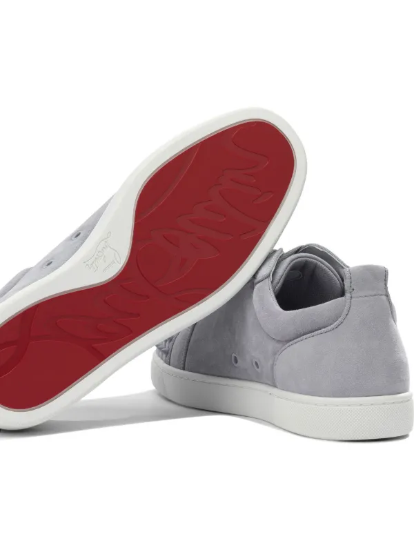 Christian Louboutin スタッズ付きスニーカー Christian Louboutin スタッズ スニーカー | グレー | FARFETCH JP