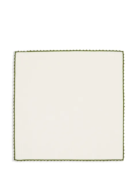 HOUSE OF CAPRICORN Teresa embroidered napkin