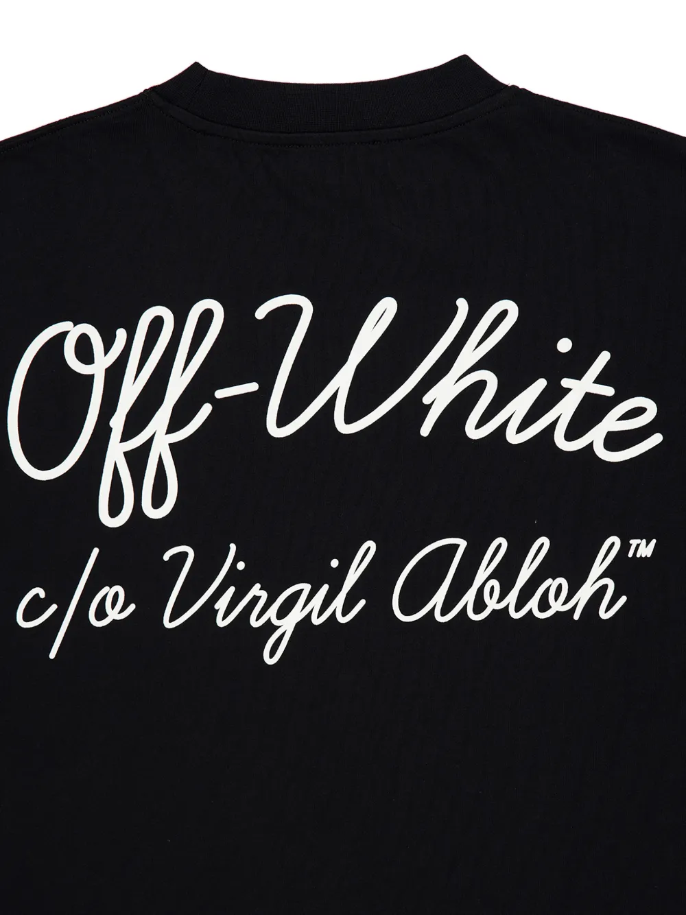  Off-white Script Skate T-shirt - Black 
