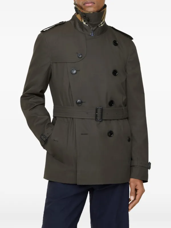 Burberry extra-short Tropical Gabardine Kensington Trench Coat