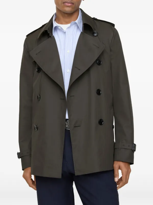 Burberry extra-short Tropical Gabardine Kensington Trench Coat