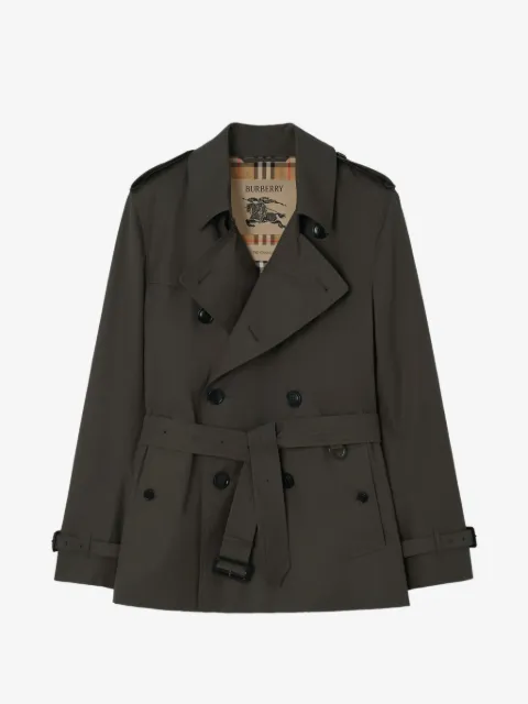 Burberry Extrakurzer Kensington Trenchcoat aus tropischem Gabardine