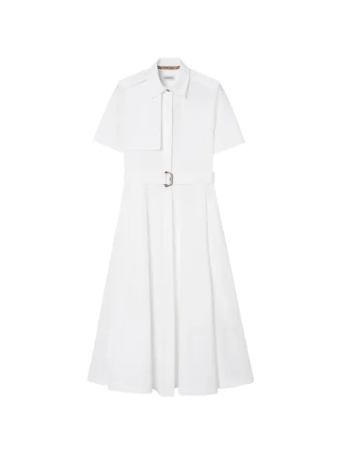 Burberry cotton poplin shirt dress