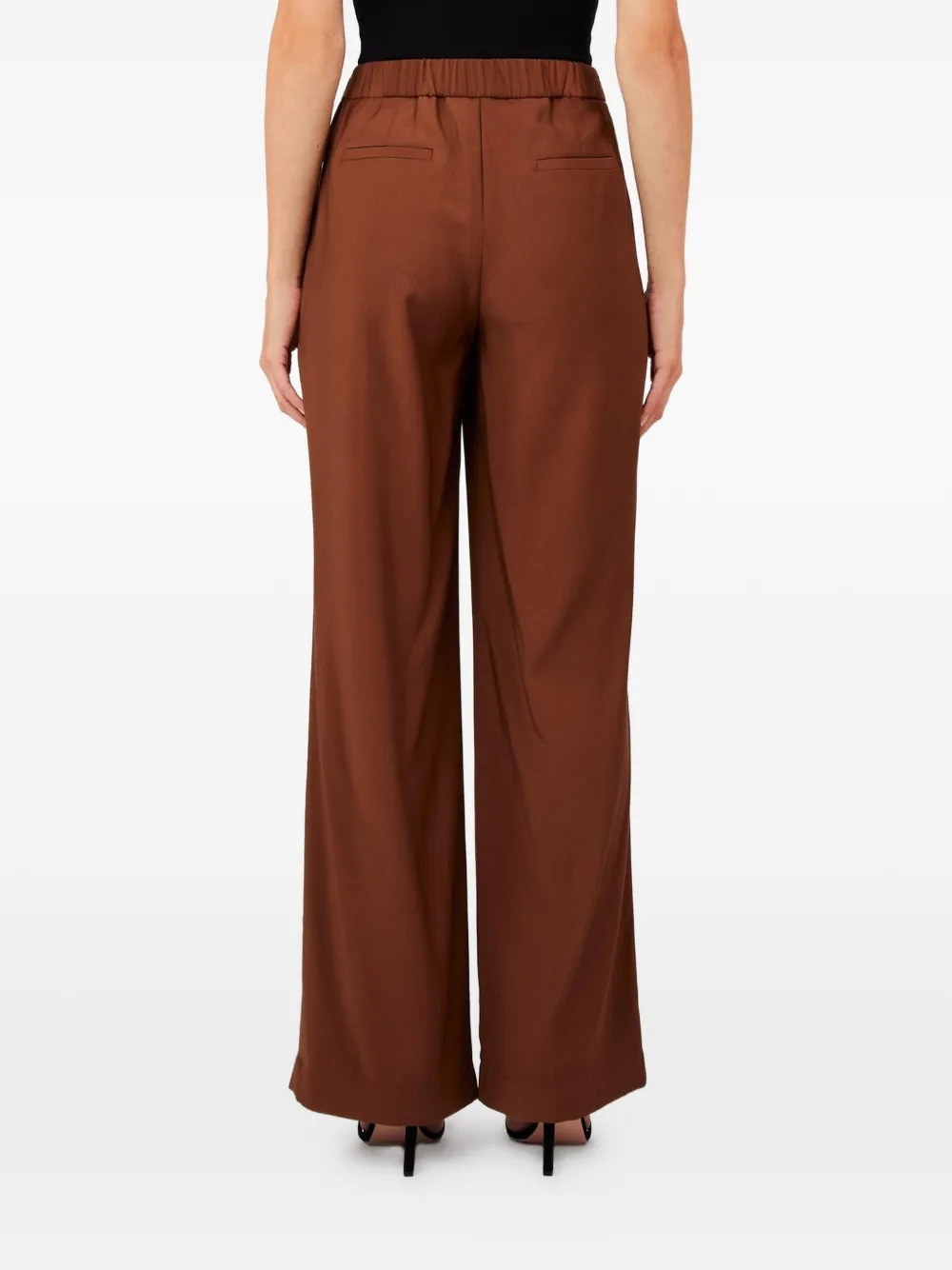 LIU JO Broek met gespriem Bruin