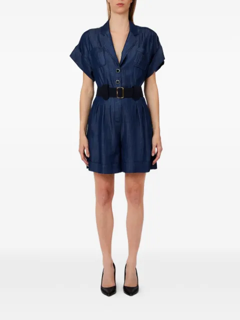 LIU JO jumpsuit con botones y cinturón