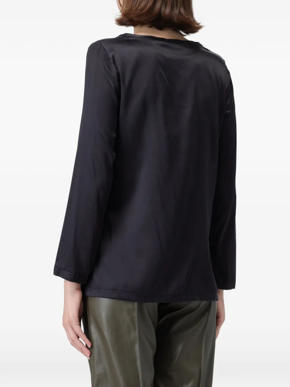  Maliparmi Long-sleeve Top - Black 