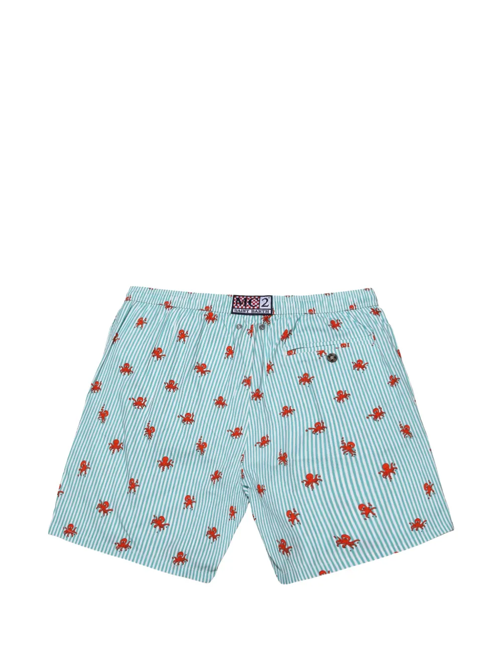 MC2 Saint Barth Zwembroek met print Blauw