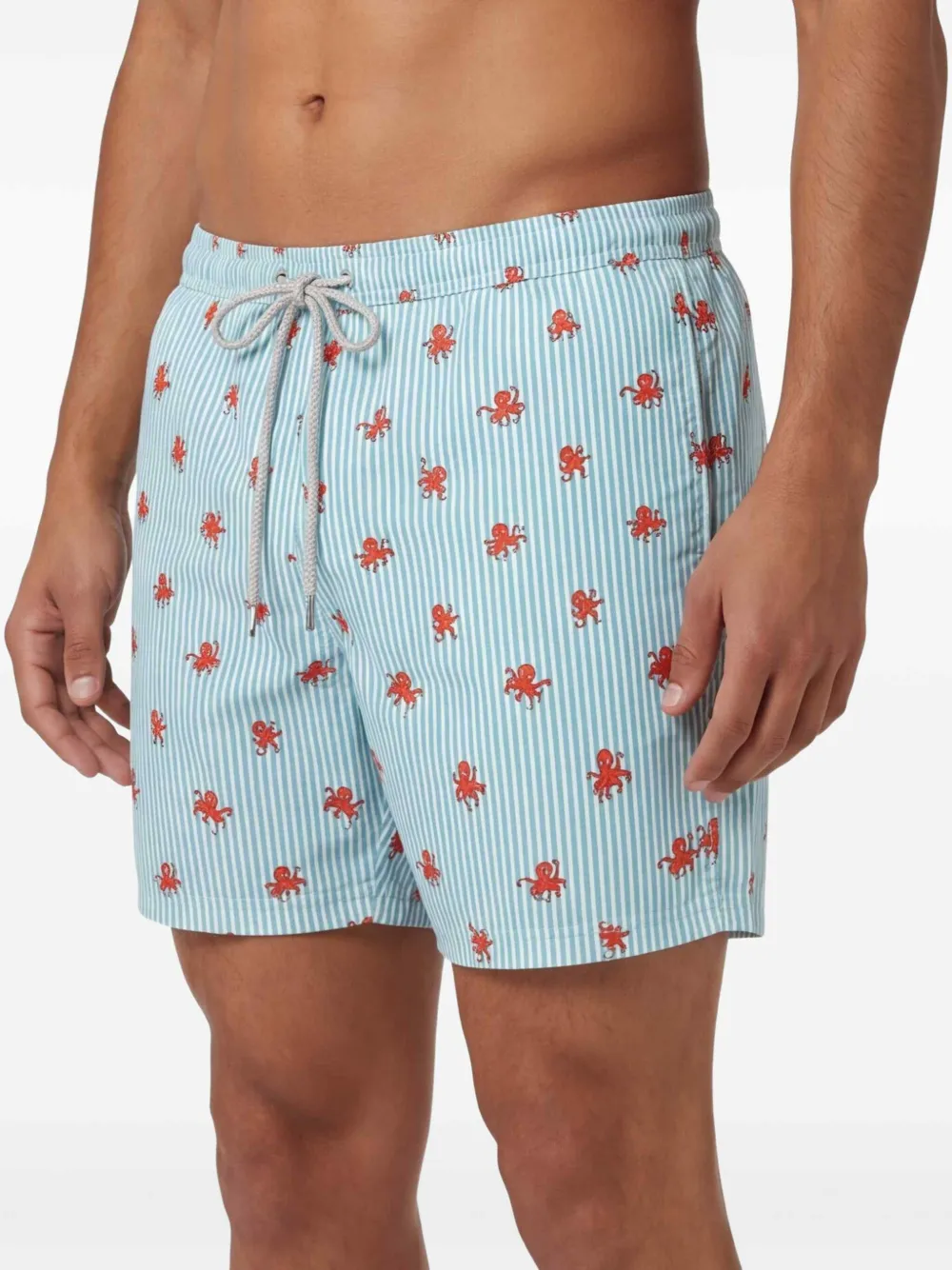 MC2 Saint Barth Zwembroek met print Blauw