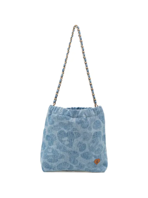 APEE™ by *A BATHING APE® chain logo shoulder bag