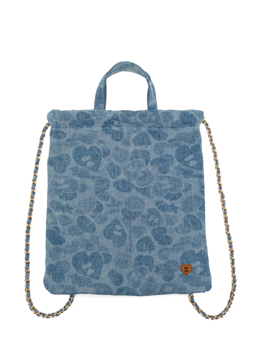 APEE™ by *A BATHING APE® Borsa tote con stampa - Blu