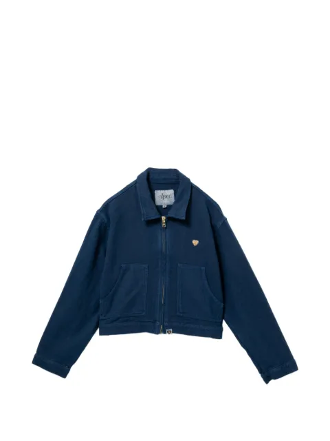 APEE™ by *A BATHING APE® logo-patched cropped jacket