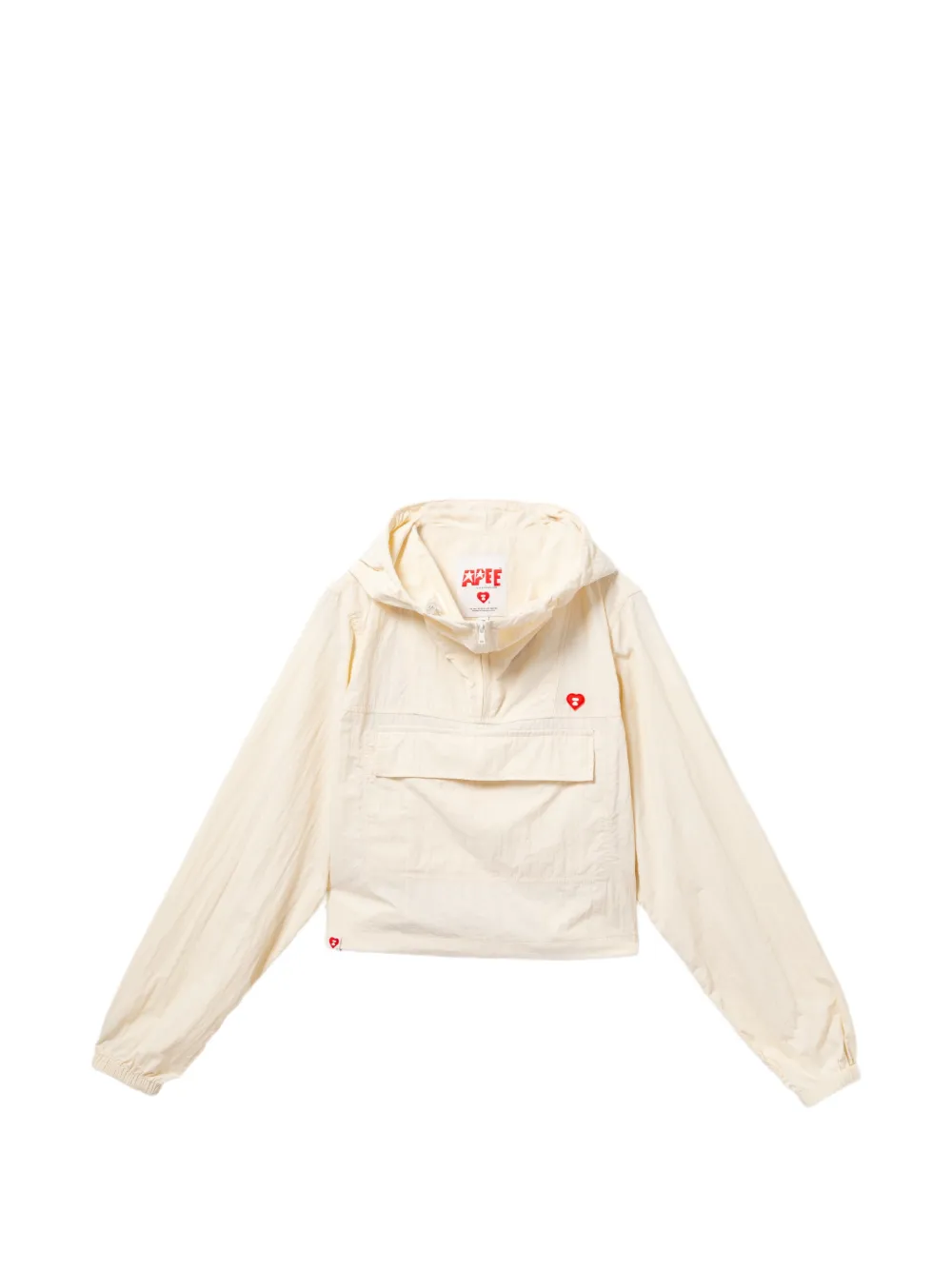 APEE™ by *A BATHING APE® Giacca con cappuccio e tasca - Bianco