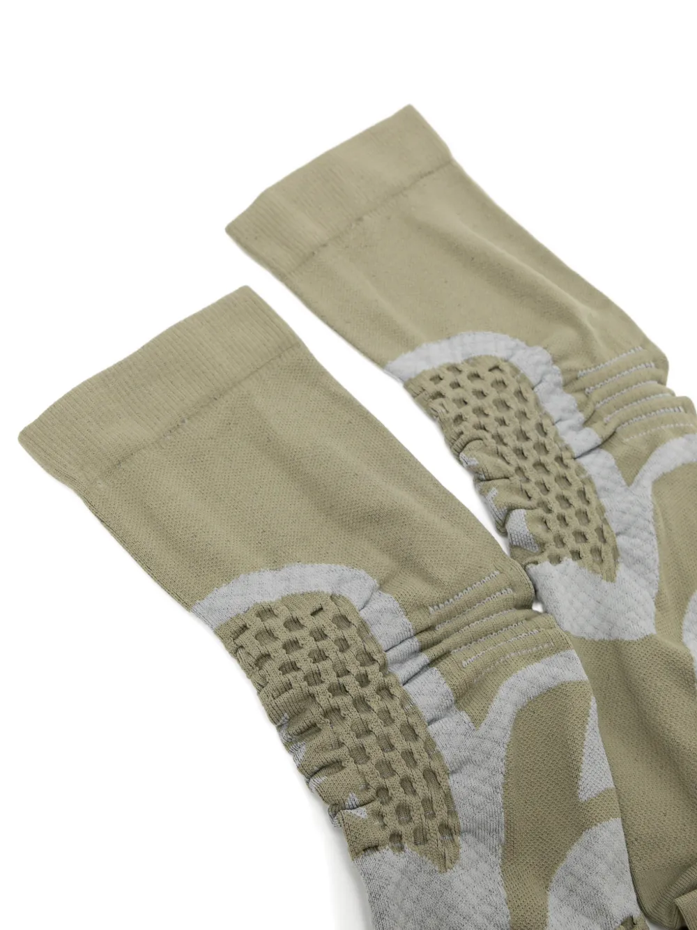  Roa Bones Logo Q Skin Technical Socks - Green 